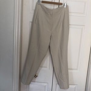 Zara Highwaisted Tan Trousers